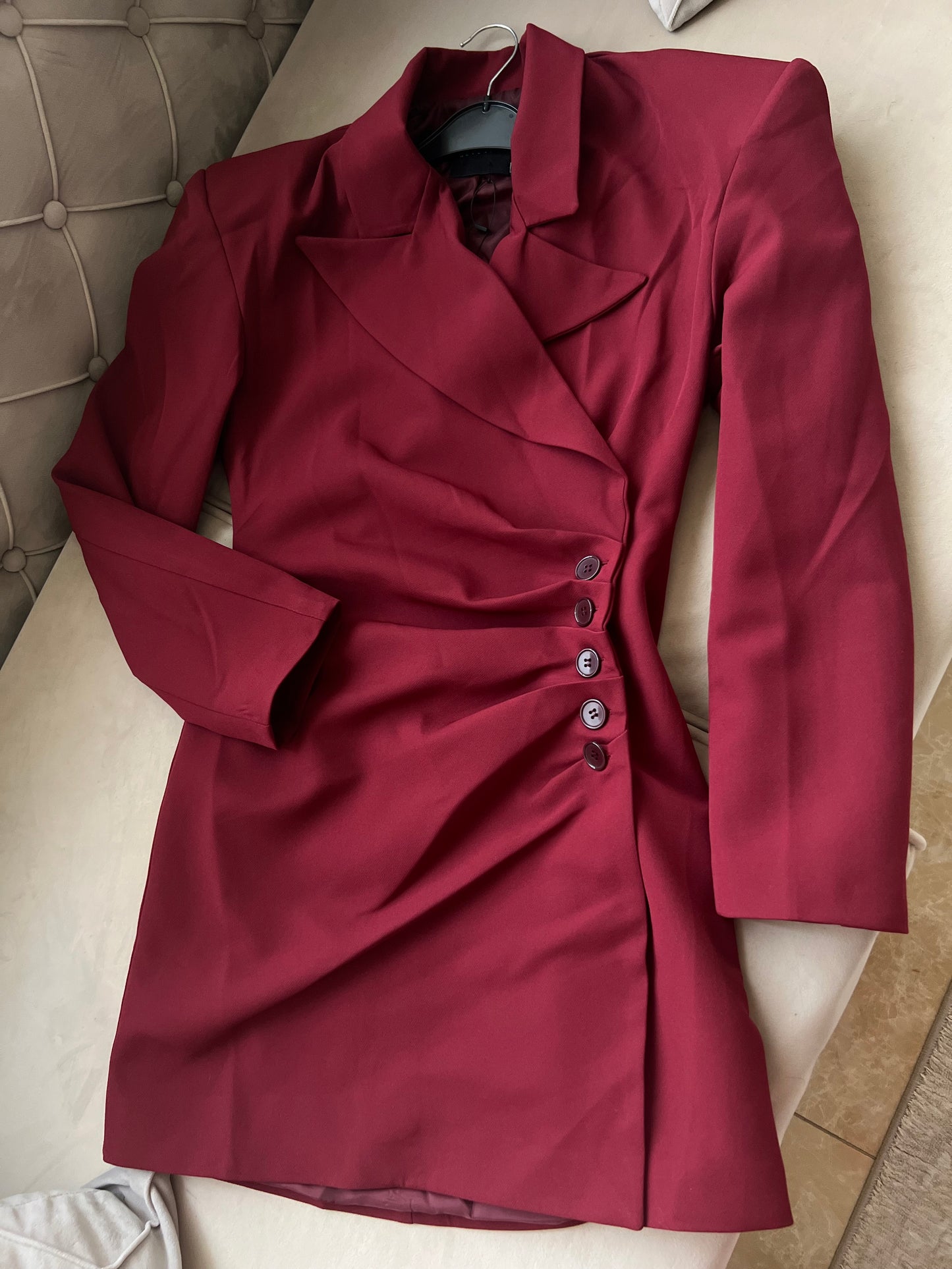 Red Blazer Dress