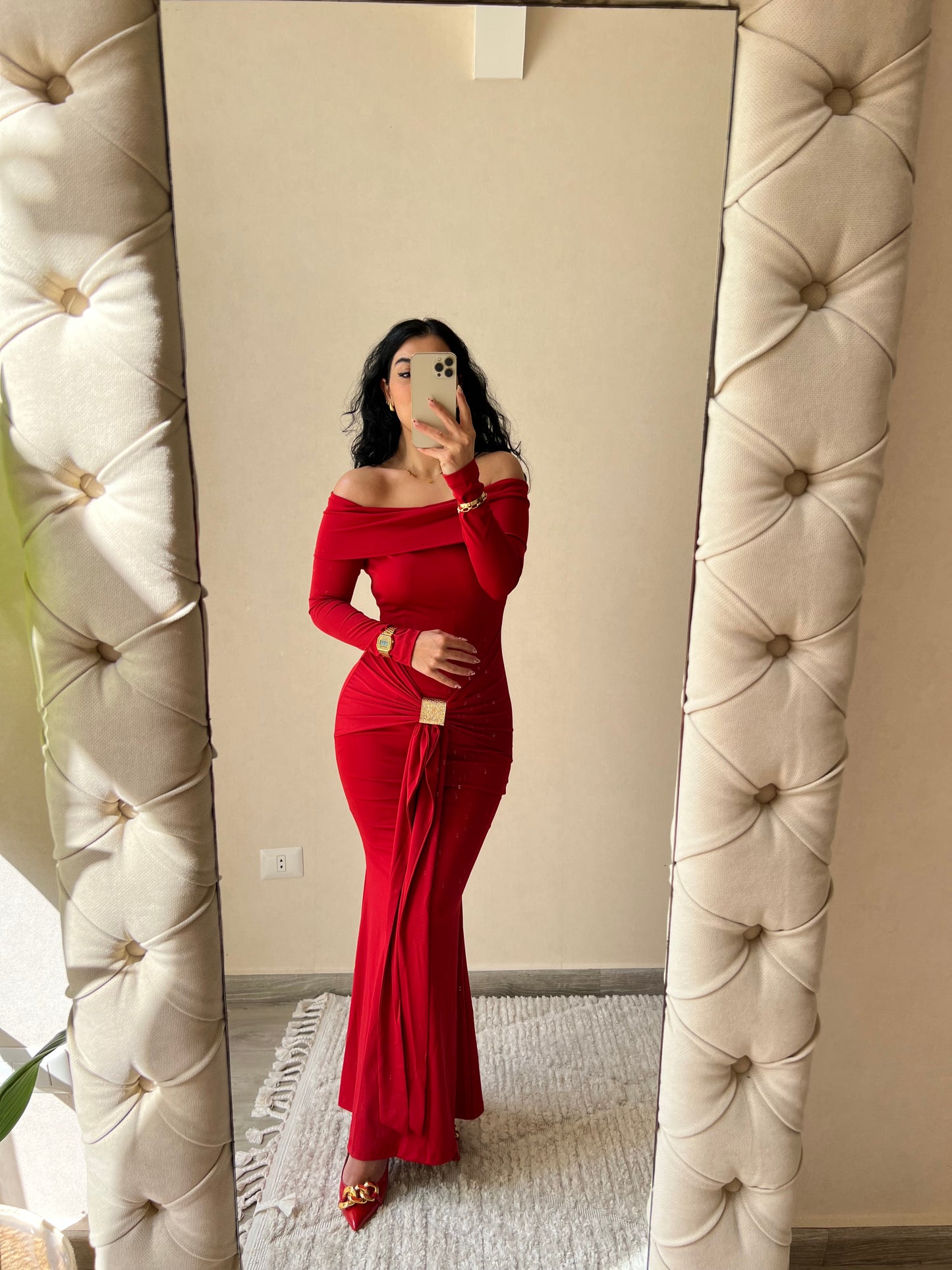 Off-shoulder Dress