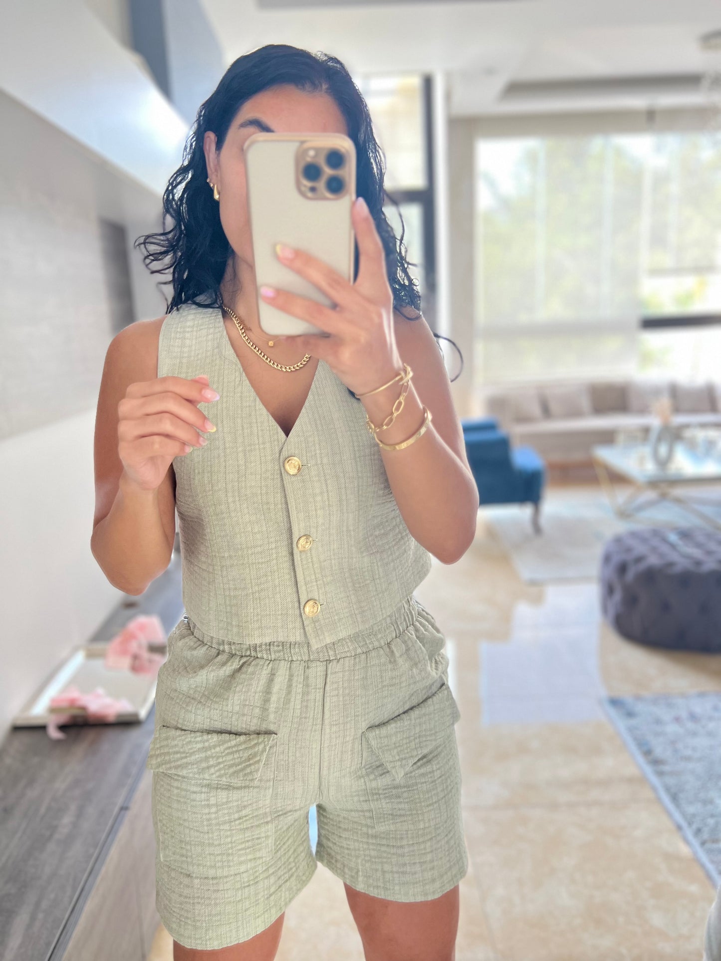 Vacation short set