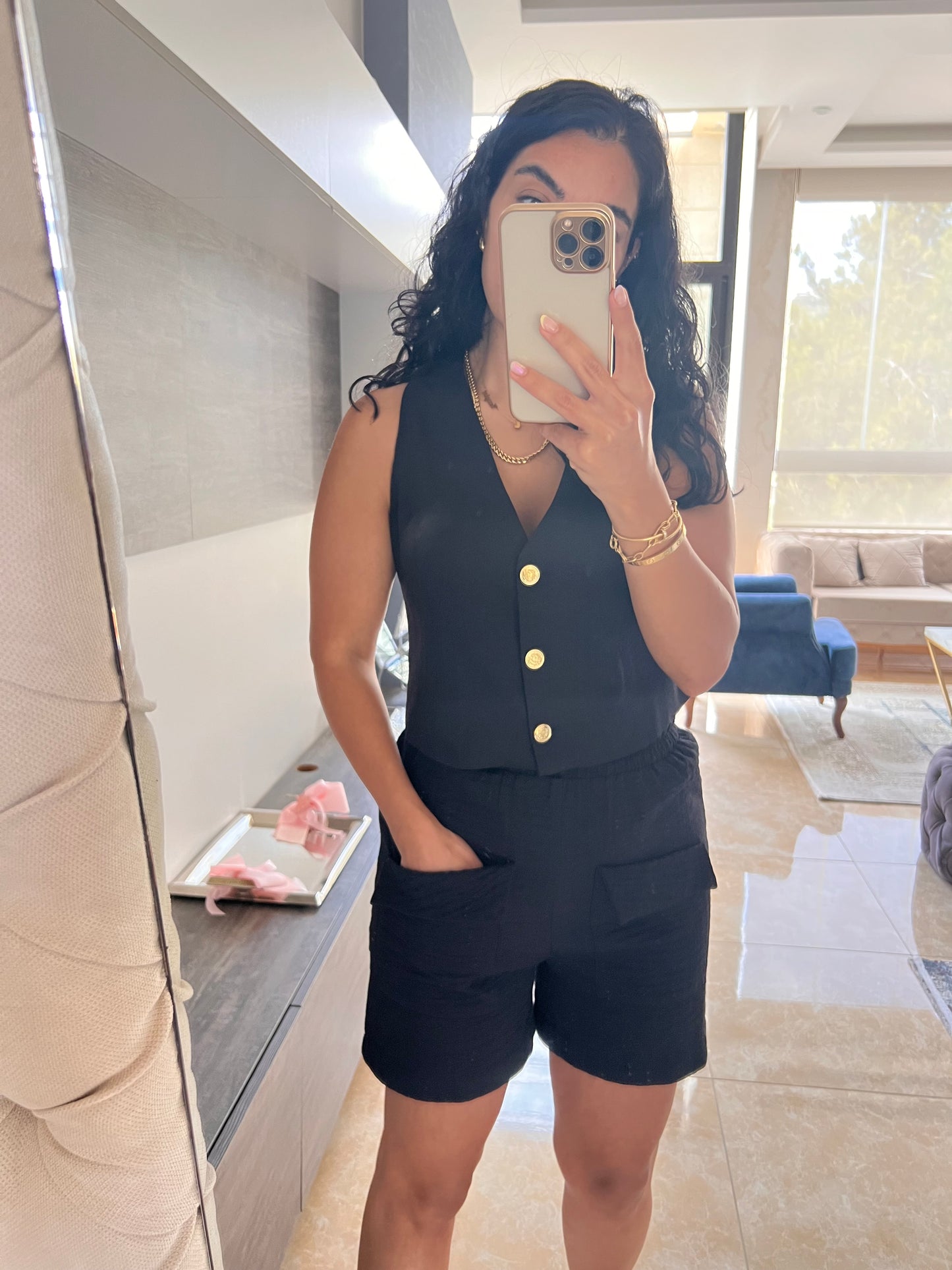 Vacation short set