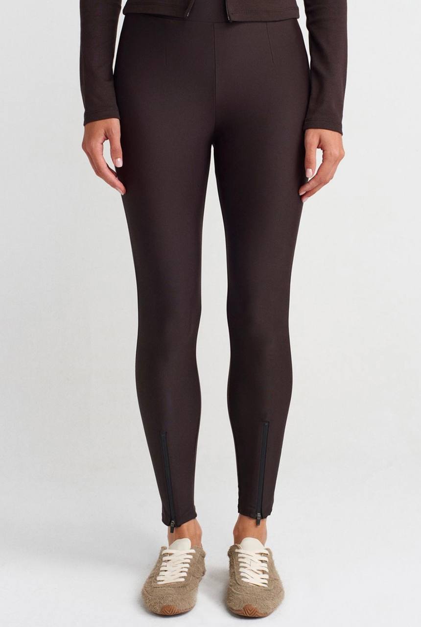 Zipper legging