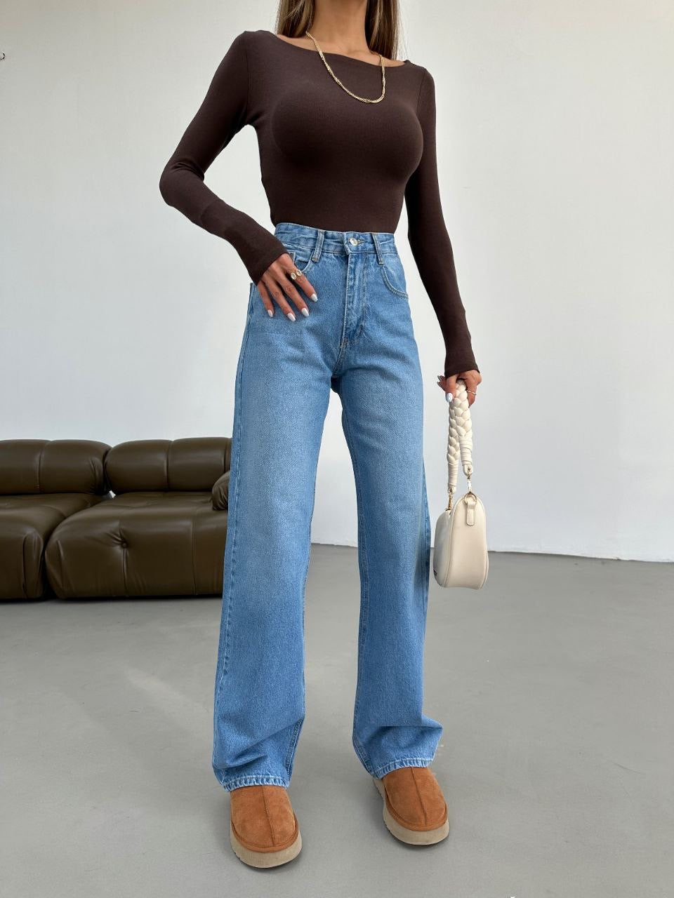 Light Straight Denim