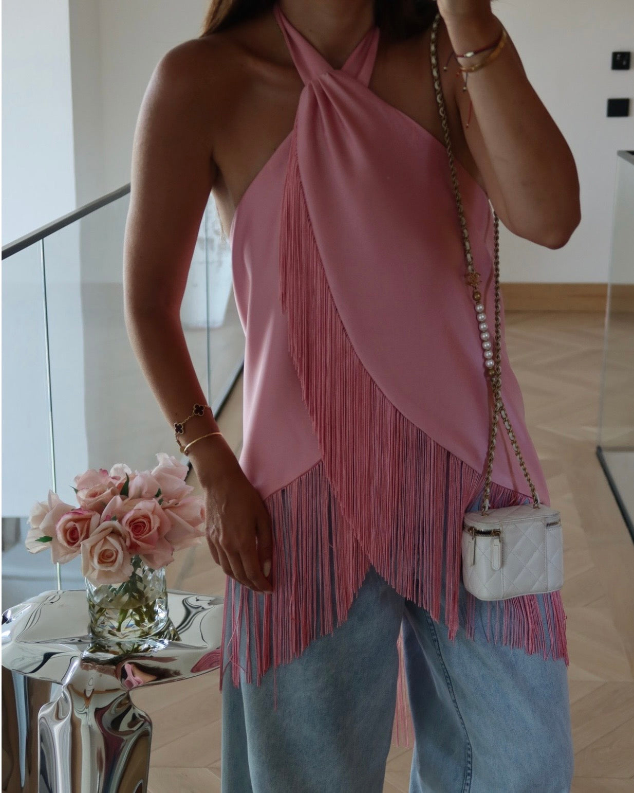 Solea Satin Top