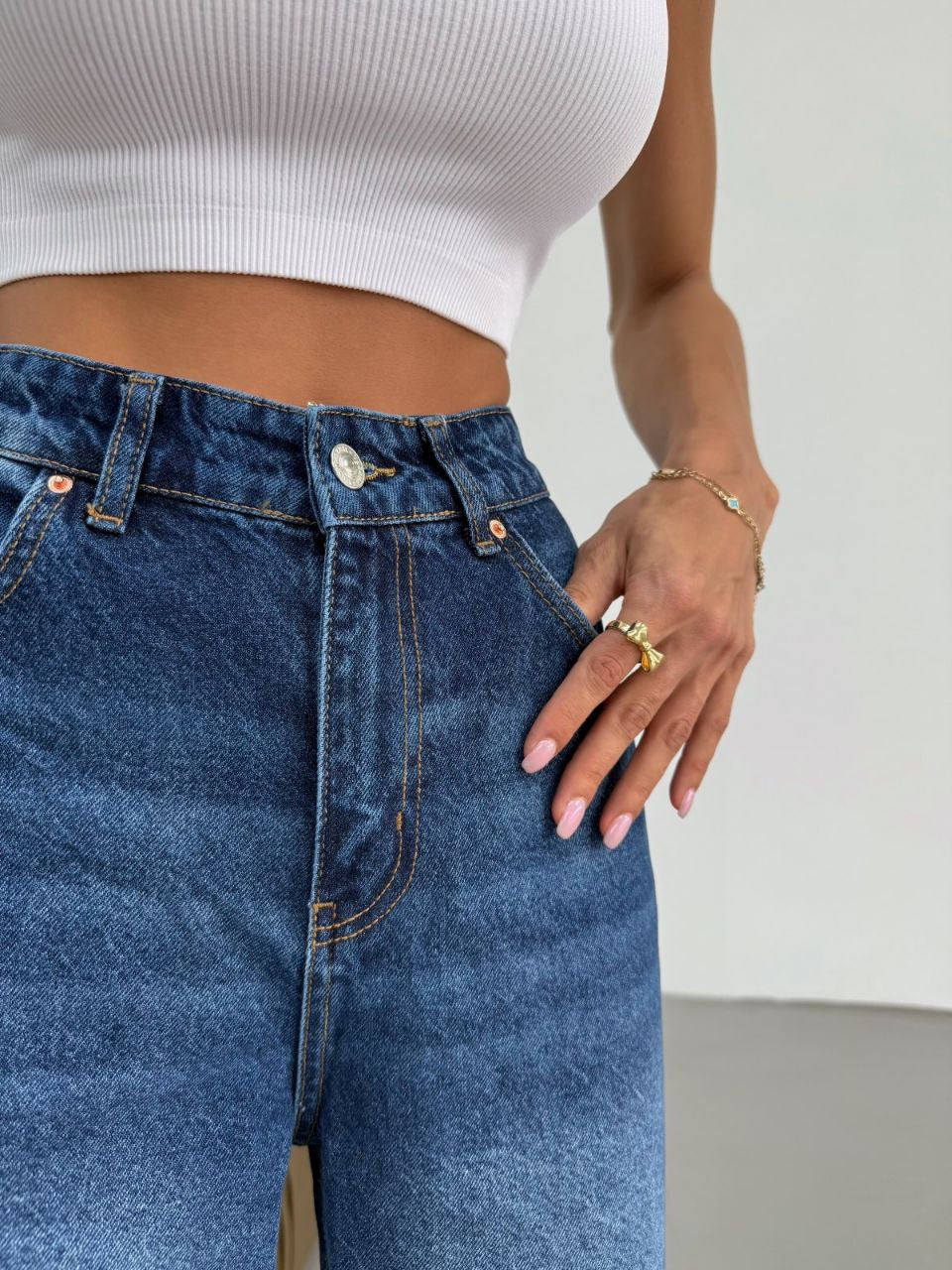 Flow straight jeans