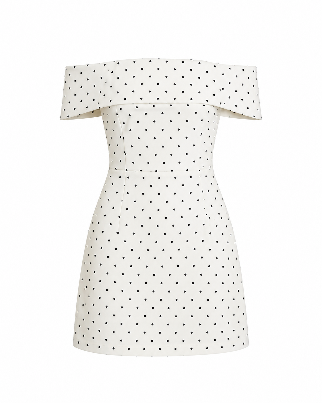 Short polka dots dress