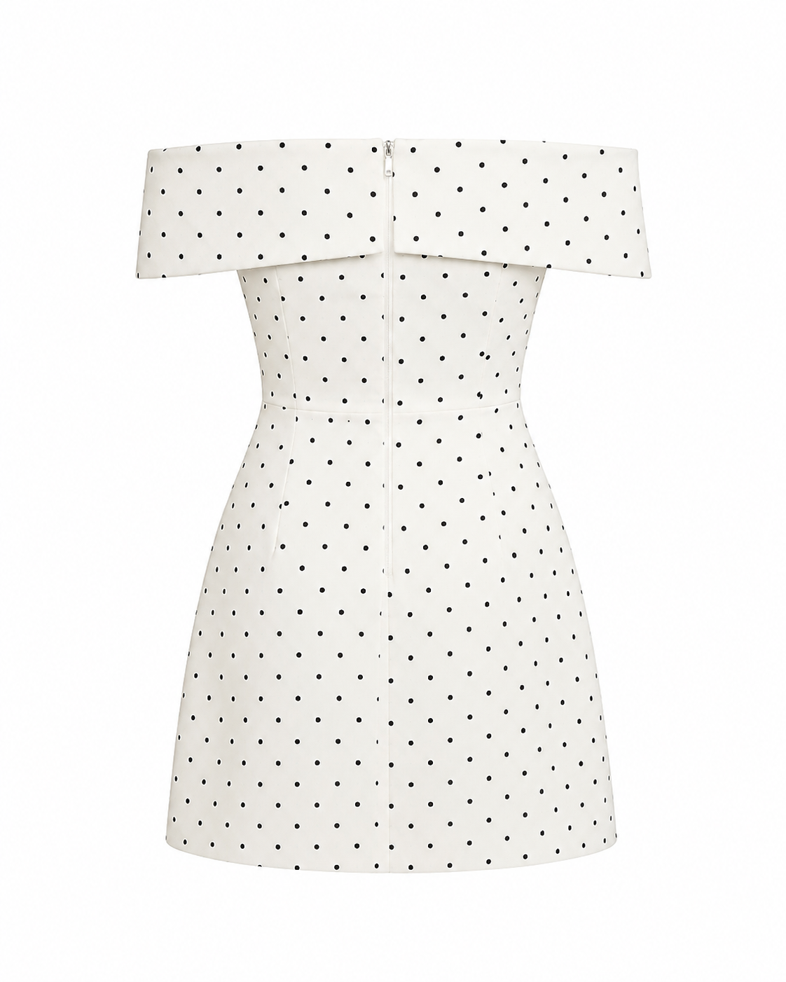 Short polka dots dress