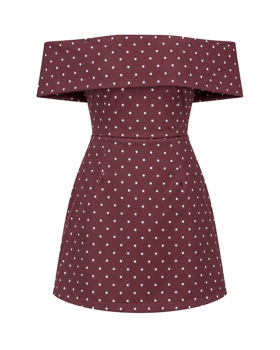 Short polka dots dress