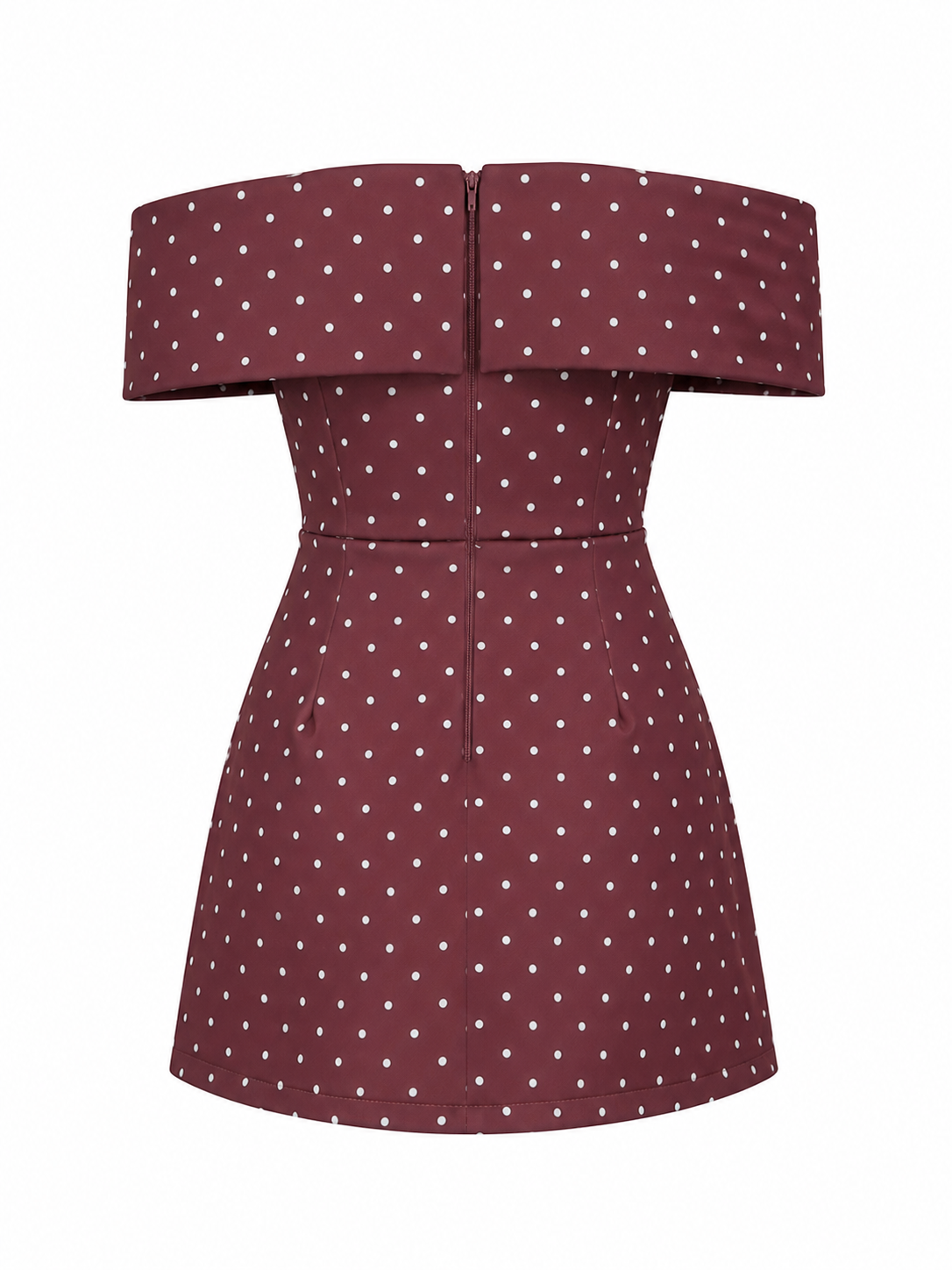 Short polka dots dress